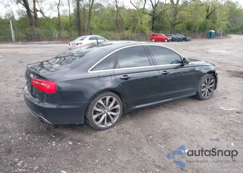2013 Audi A6 3.0T Premium из США, поврежденный, VIN WAUJGAFC5DN035453
